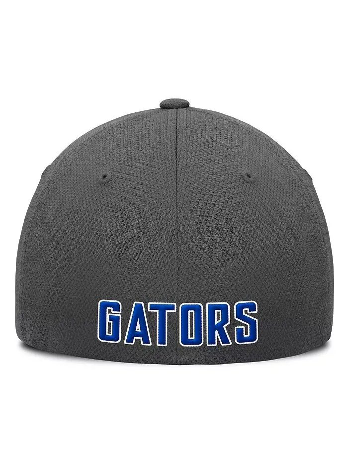 Мужская темно-серая бейсболка Florida Gators Reflex Logo Flex Top of the World — изображение 3 из 4