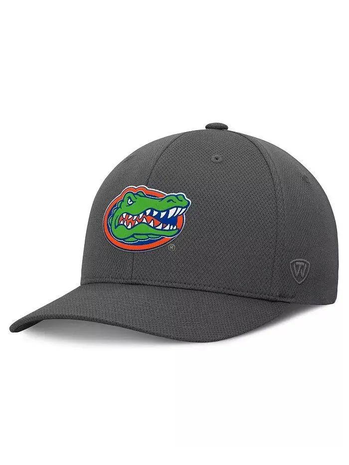 Мужская темно-серая бейсболка Florida Gators Reflex Logo Flex Top of the World — изображение 4 из 4