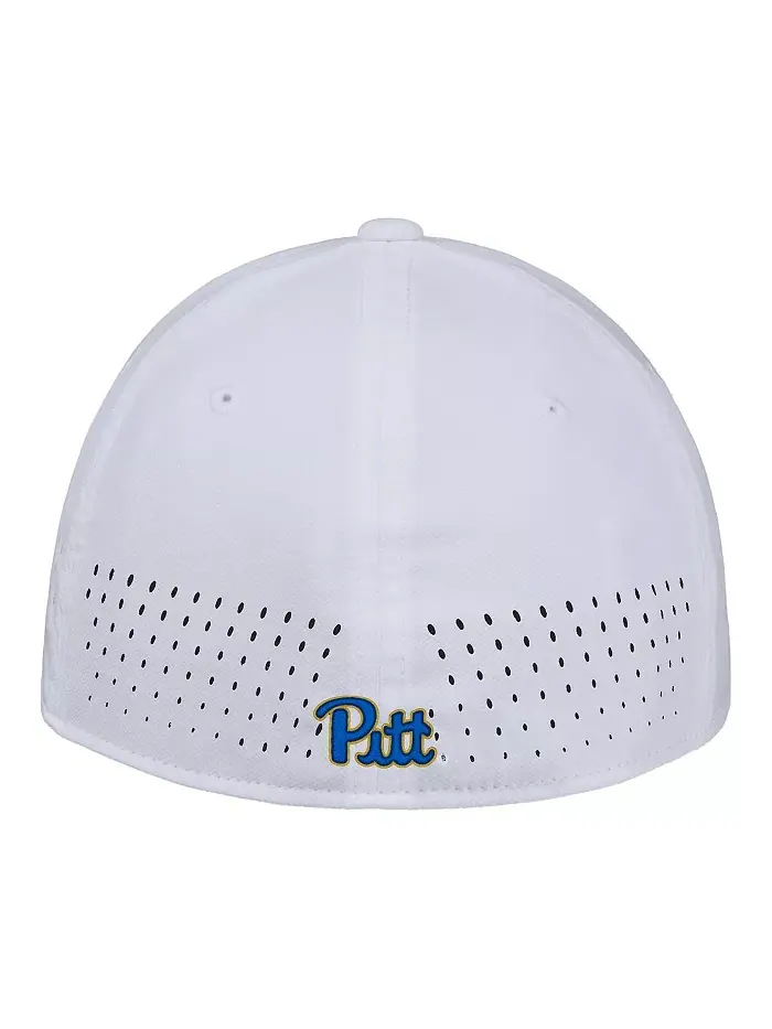 Мужская белая бейсболка Pitt Panthers 2025 On-Field Performance Flex Nike — изображение 2 из 3