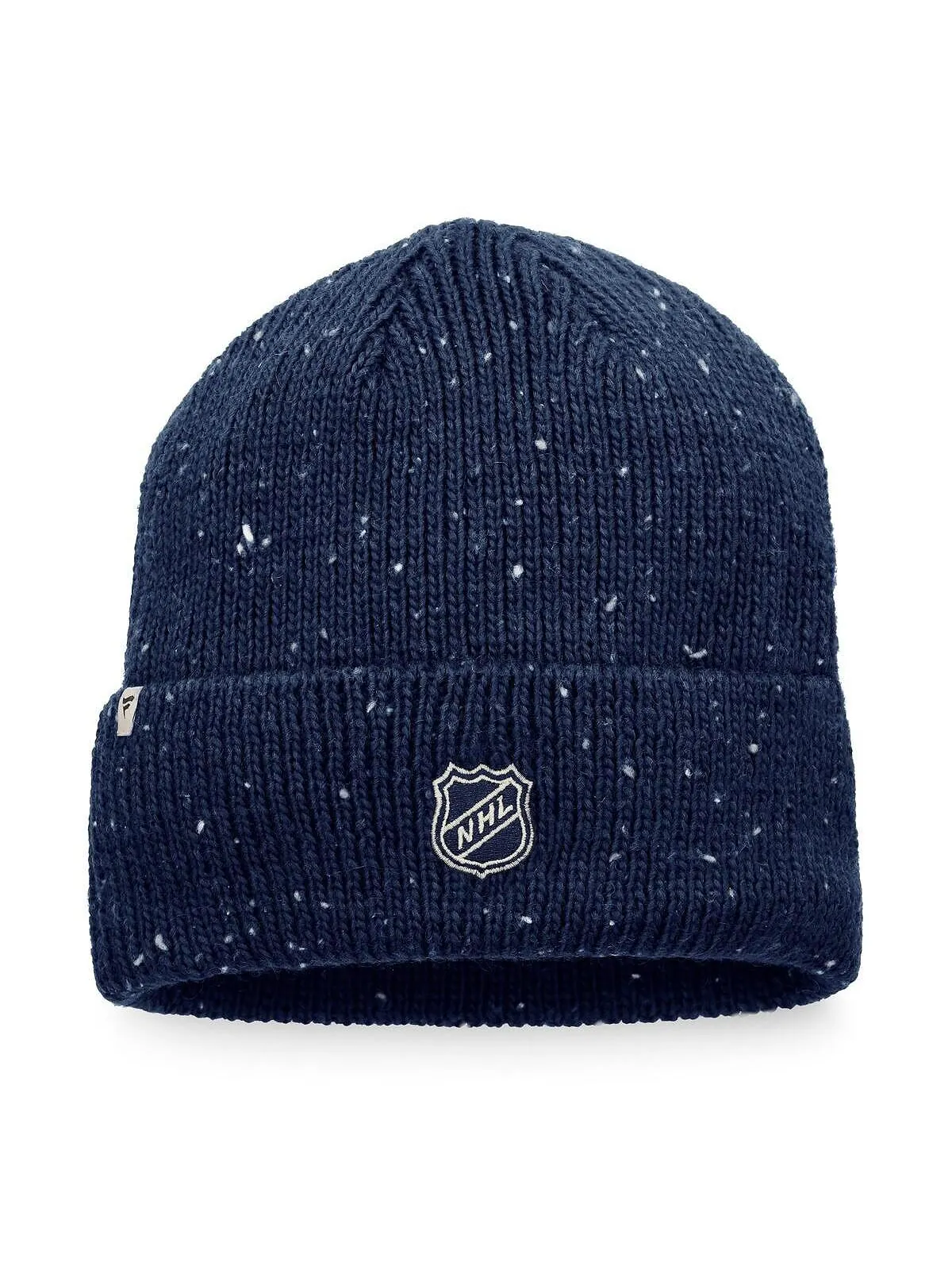 Мужская фирменная вязаная шапка темно-синего цвета Seattle Kraken Authentic Pro Rink Pinnacle с — изображение 2 из 2