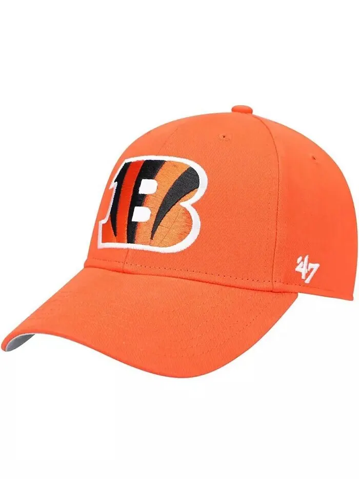 Мальчики оранжевый Cincinnati Bengals Basic Secondary MVP регулируемая кепка '47 Brand — изображение 1 из 4