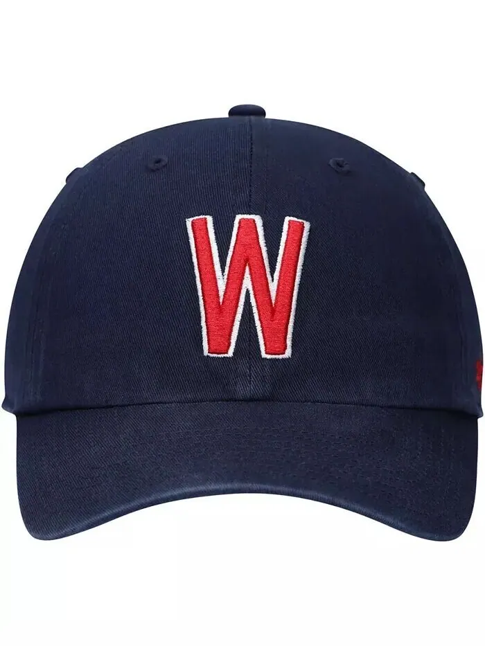 Мужская темно-синяя регулируемая шляпа Washington Senators 1961 с логотипом Cooperstown Collection — изображение 2 из 4