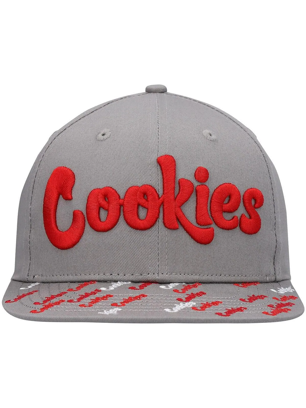 Мужская серая шляпа Snapback с тройным лучом Cookies — изображение 2 из 4, серый