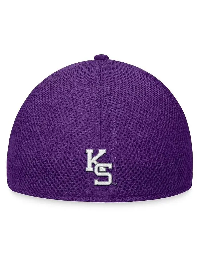 Мужская фиолетовая кепка Kansas State Wildcats Spacer Flex Top of the World — изображение 4 из 4