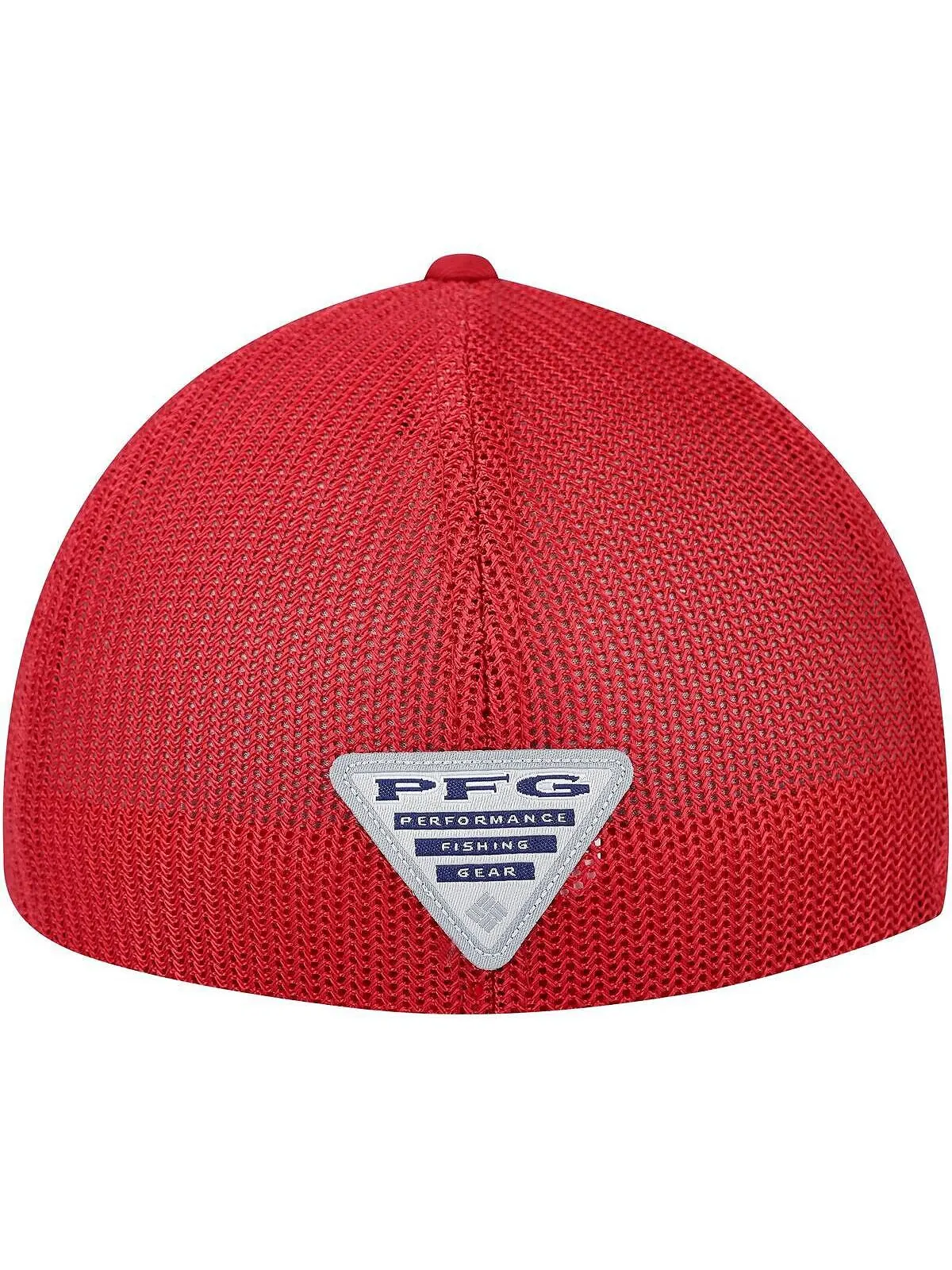 Мужская кепка Cardinal Arkansas Razorbacks PFG Hooks Flex Hat Columbia — изображение 4 из 4, красный