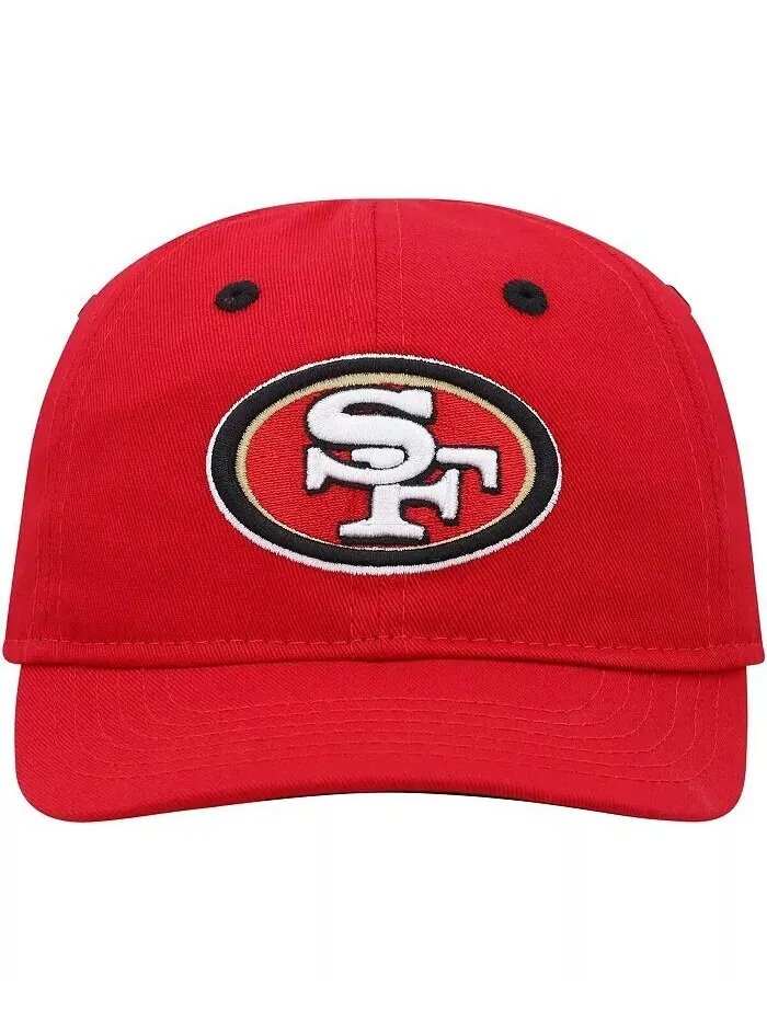 Шапка-ушанка Slouch Flex для мальчиков и девочек Scarlet San Francisco 49ers Team Outerstuff — изображение 2 из 4