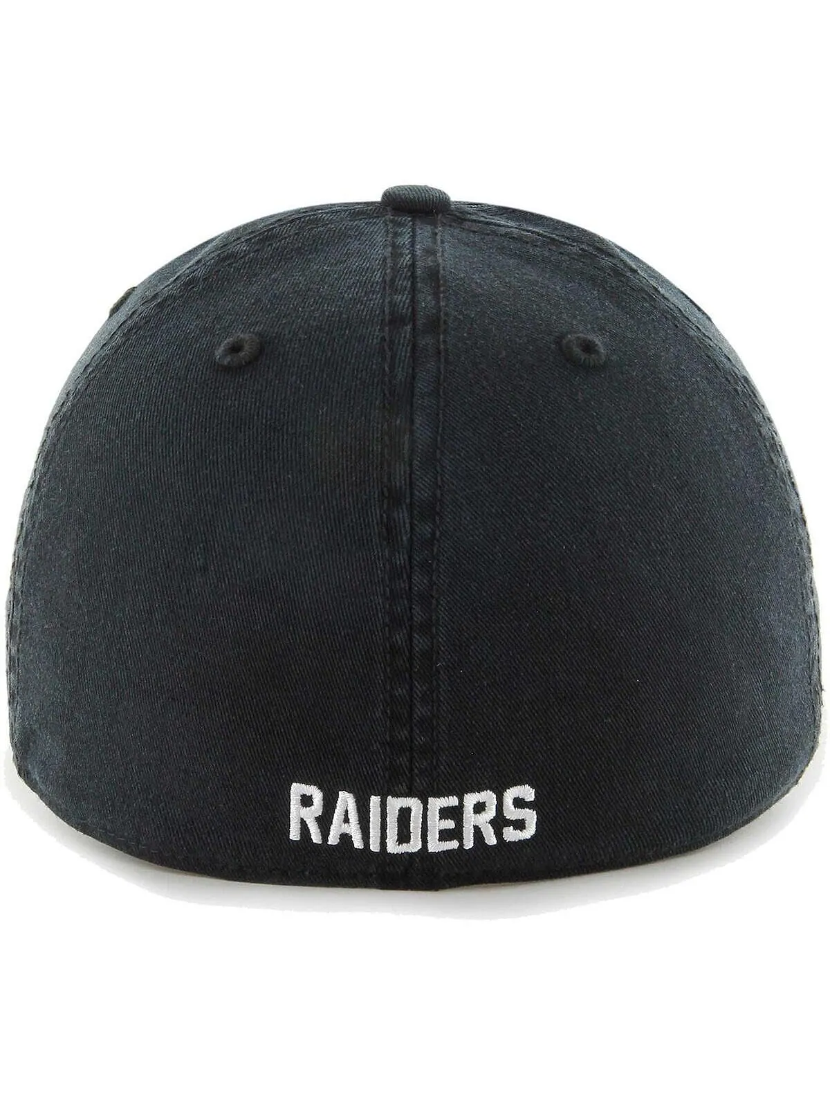 Черная мужская приталенная шляпа Las Vegas Raiders Gridiron Classics Franchise Legacy '47 Brand — изображение 2 из 2, черный
