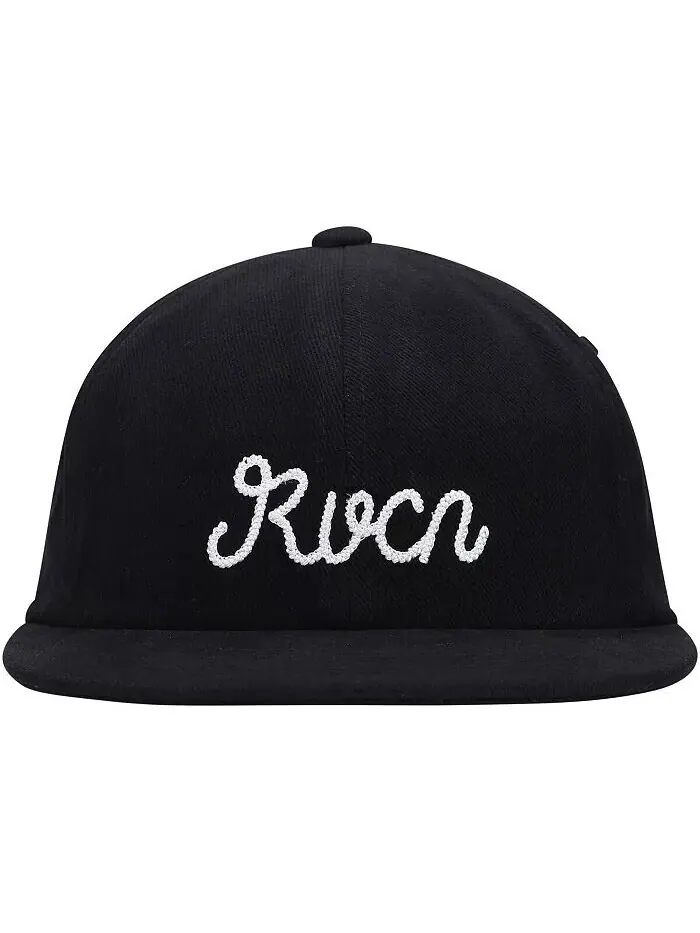 Мужская черная кепка Evan Mock Sorry Snapback Rvca — изображение 2 из 4