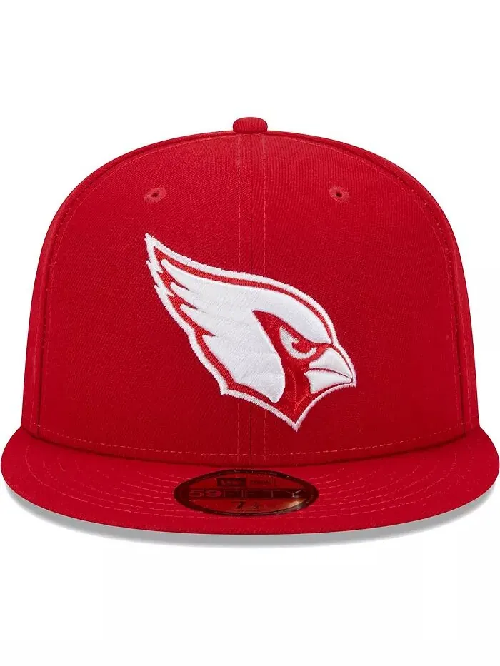 Мужская алая шапка Arizona Cardinals 2006 Inaugural Season Main Patch 59FIFTY Fitted Hat New Era — изображение 2 из 4