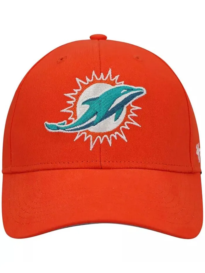 Мальчики оранжевый Miami Dolphins базовый вторичный MVP регулируемая кепка '47 Brand — изображение 2 из 4