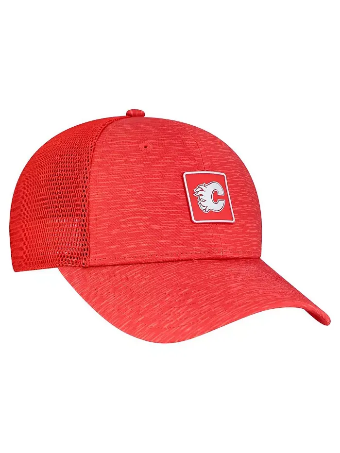 Женская бейсболка Calgary Flames Pro Authentic с регулируемой застежкой, красная Fanatics — изображение 3 из 4