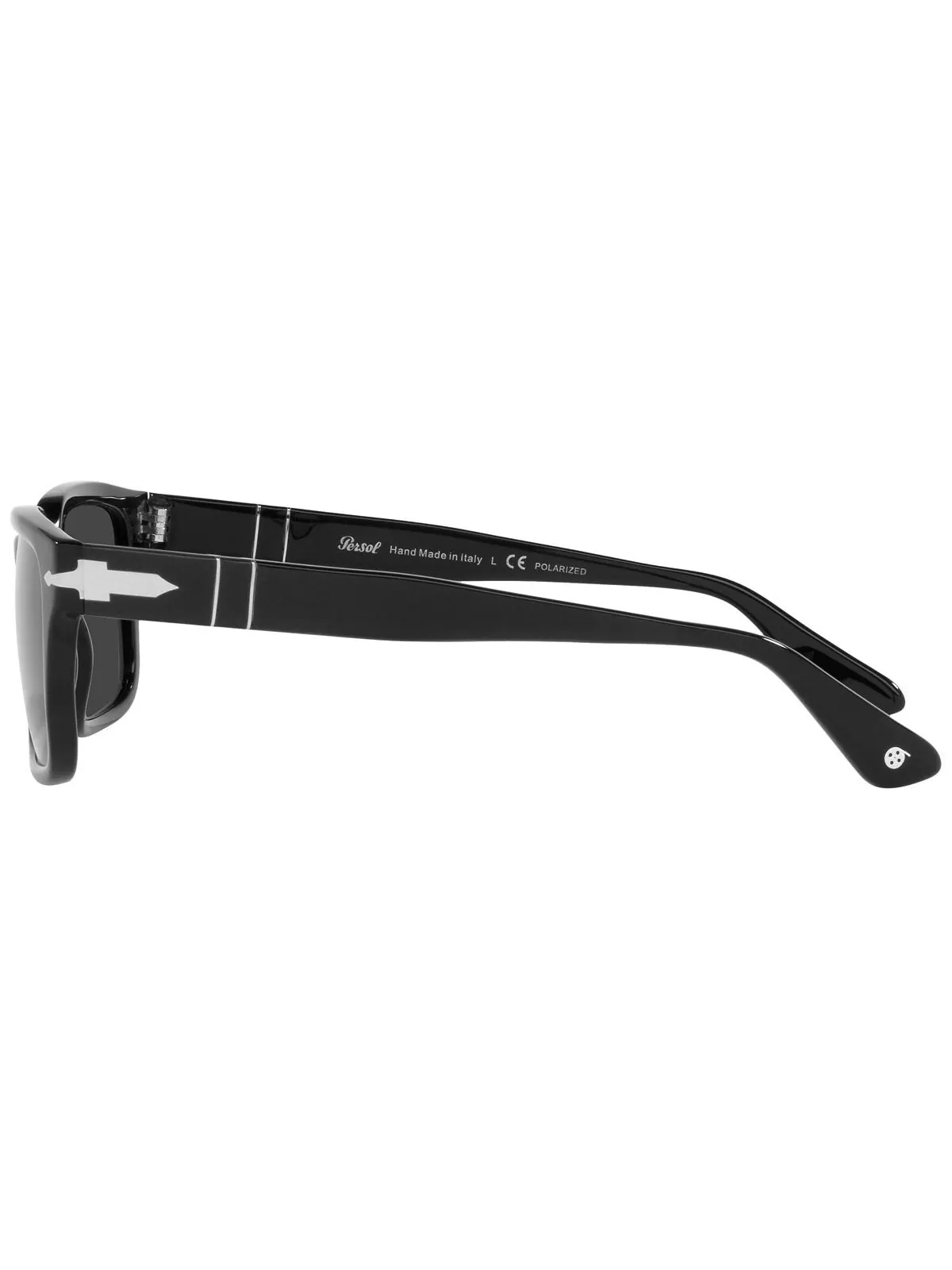 Мужские поляризованные солнцезащитные очки, po3272s 53 Persol — изображение 3 из 3, черный