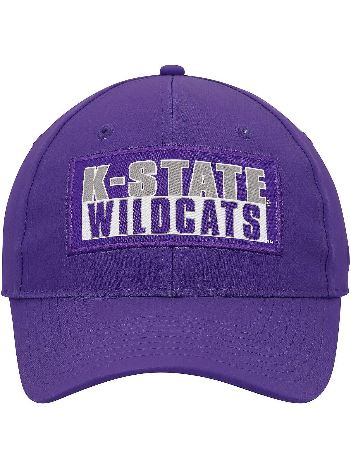 Мужская фиолетовая кепка Kansas State Wildcats Positraction Snapback Colosseum — изображение 2 из 4, фиолетовый