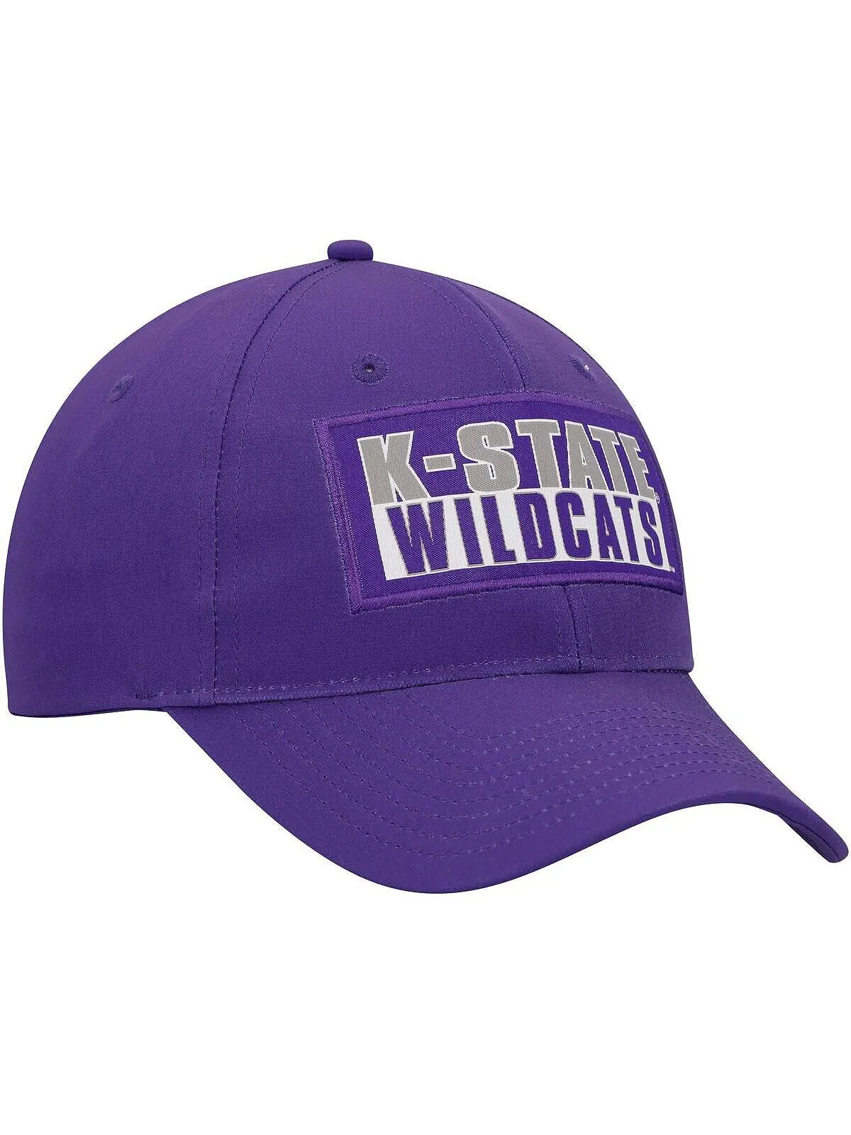 Мужская фиолетовая кепка Kansas State Wildcats Positraction Snapback Colosseum — изображение 3 из 4, фиолетовый
