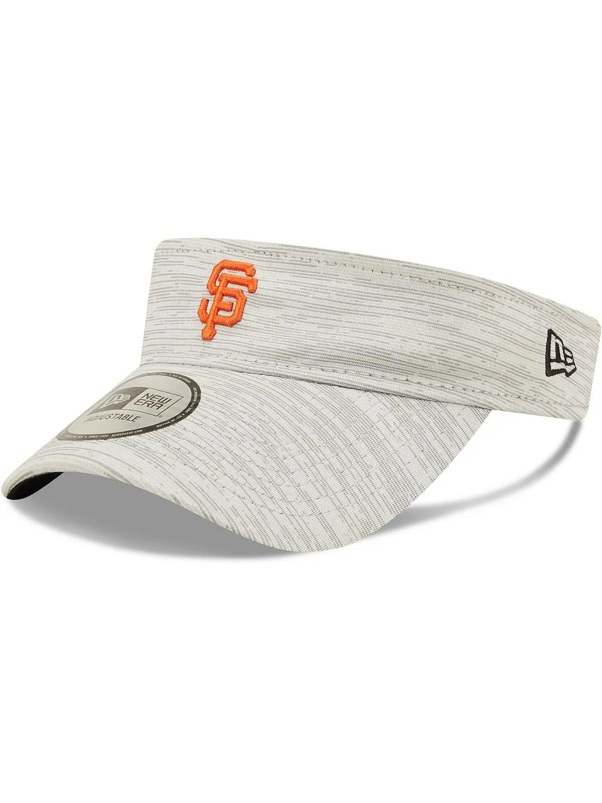 Мужские серые козырьки San Francisco Giants Distinct Visor New Era — изображение 1 из 2, серый