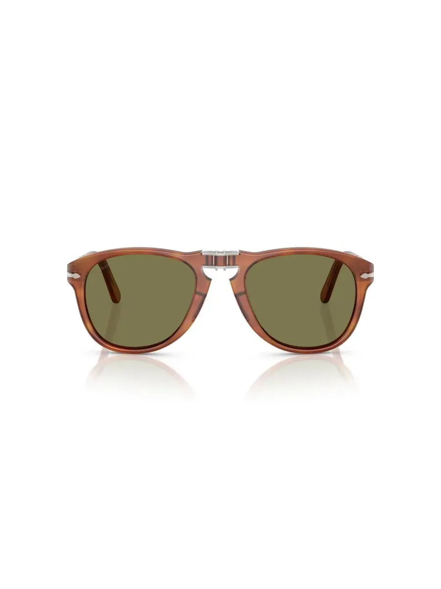 Мужские поляризованные солнцезащитные очки Steve McQueen, PO0714SM Persol, Terra Di Siena — изображение 2 из 9