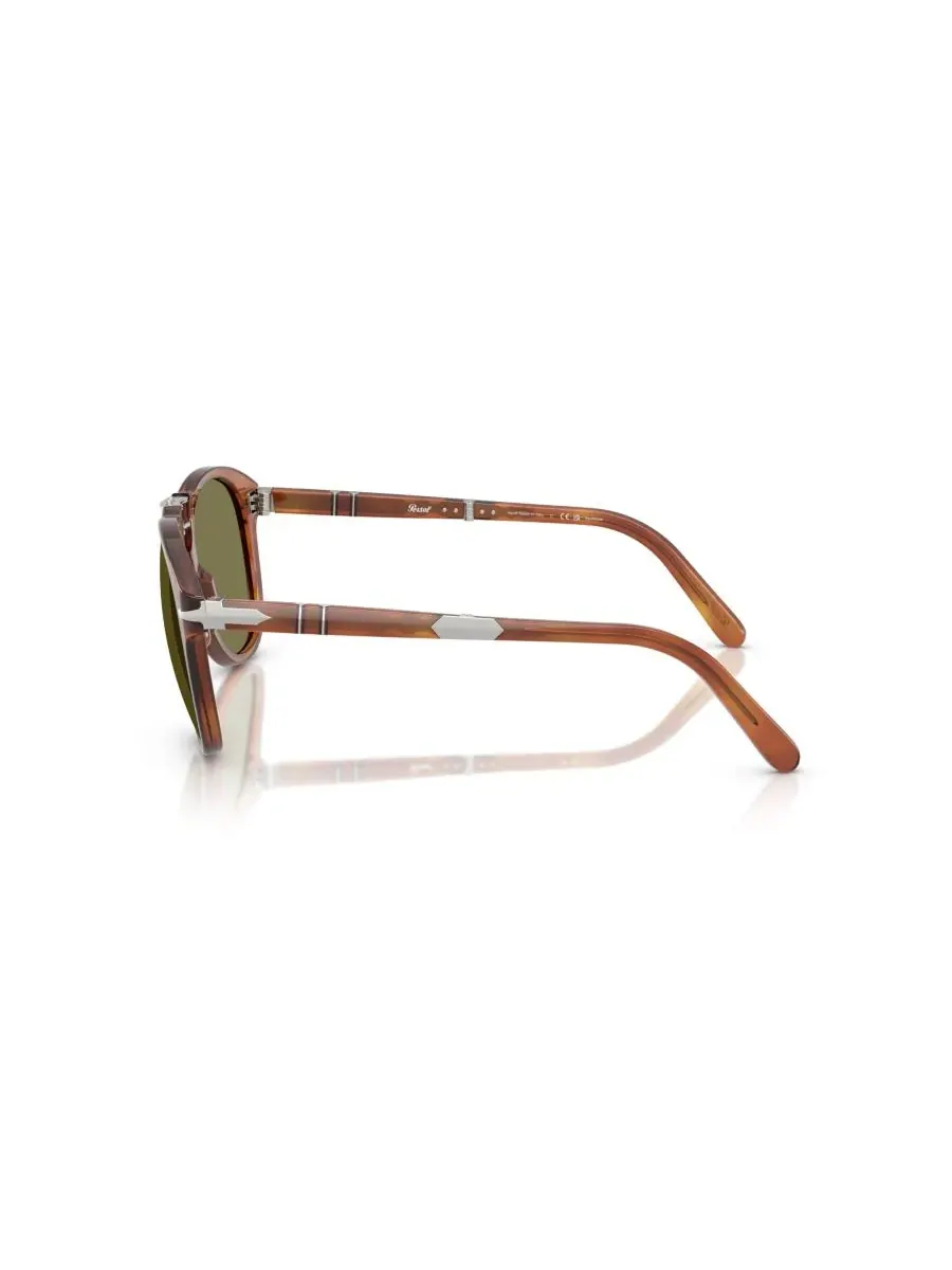 Мужские поляризованные солнцезащитные очки Steve McQueen, PO0714SM Persol, Terra Di Siena — изображение 3 из 9