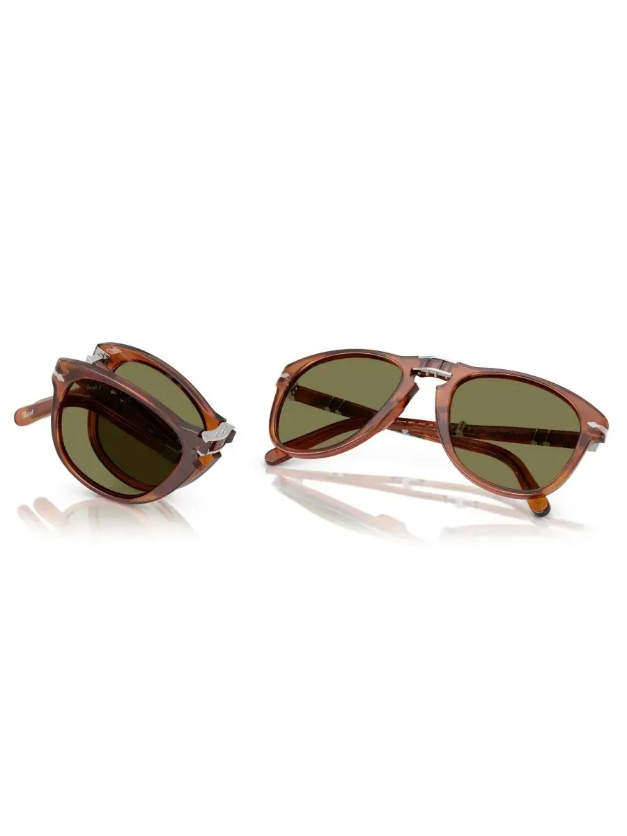 Мужские поляризованные солнцезащитные очки Steve McQueen, PO0714SM Persol, Terra Di Siena — изображение 7 из 9