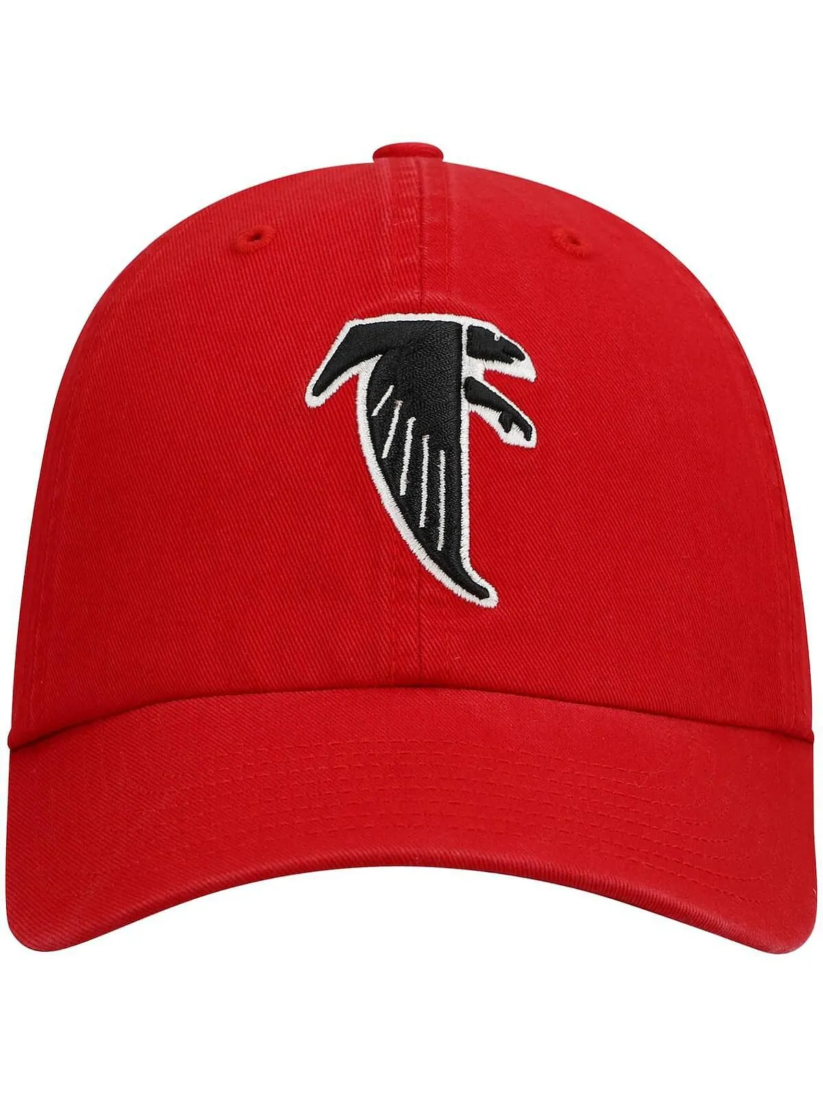 Мужская регулируемая кепка Red Atlanta Falcons '47 Clean Up Legacy '47 Brand — изображение 2 из 4, красный