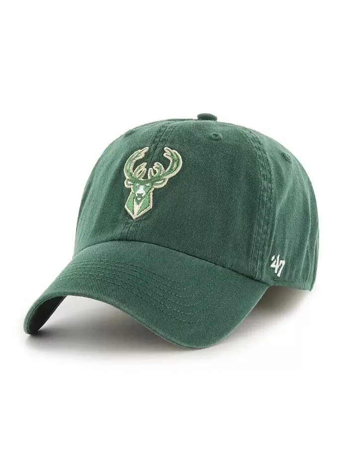 Мужская классическая приталенная кепка Milwaukee Bucks Hunter Green Franchise '47 Brand