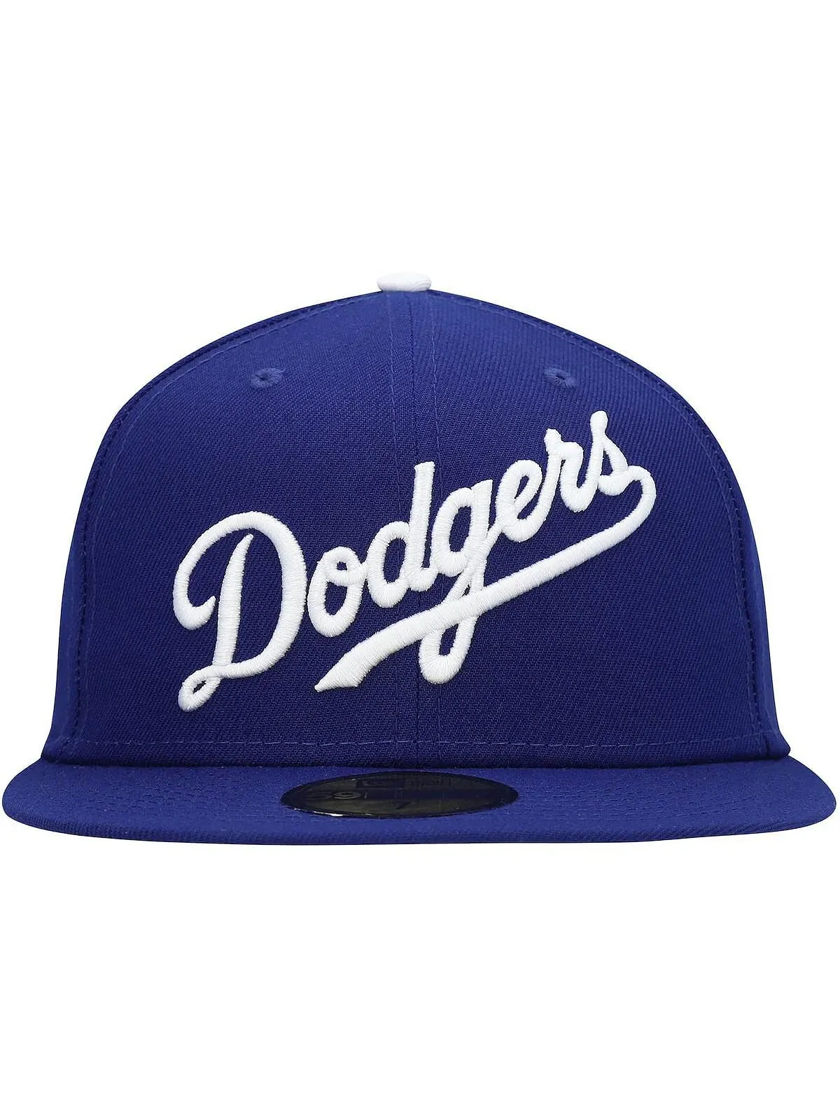 Мужская приталенная кепка Royal Los Angeles Dodgers белого цвета 59FIFTY New Era — изображение 2 из 4, королевский