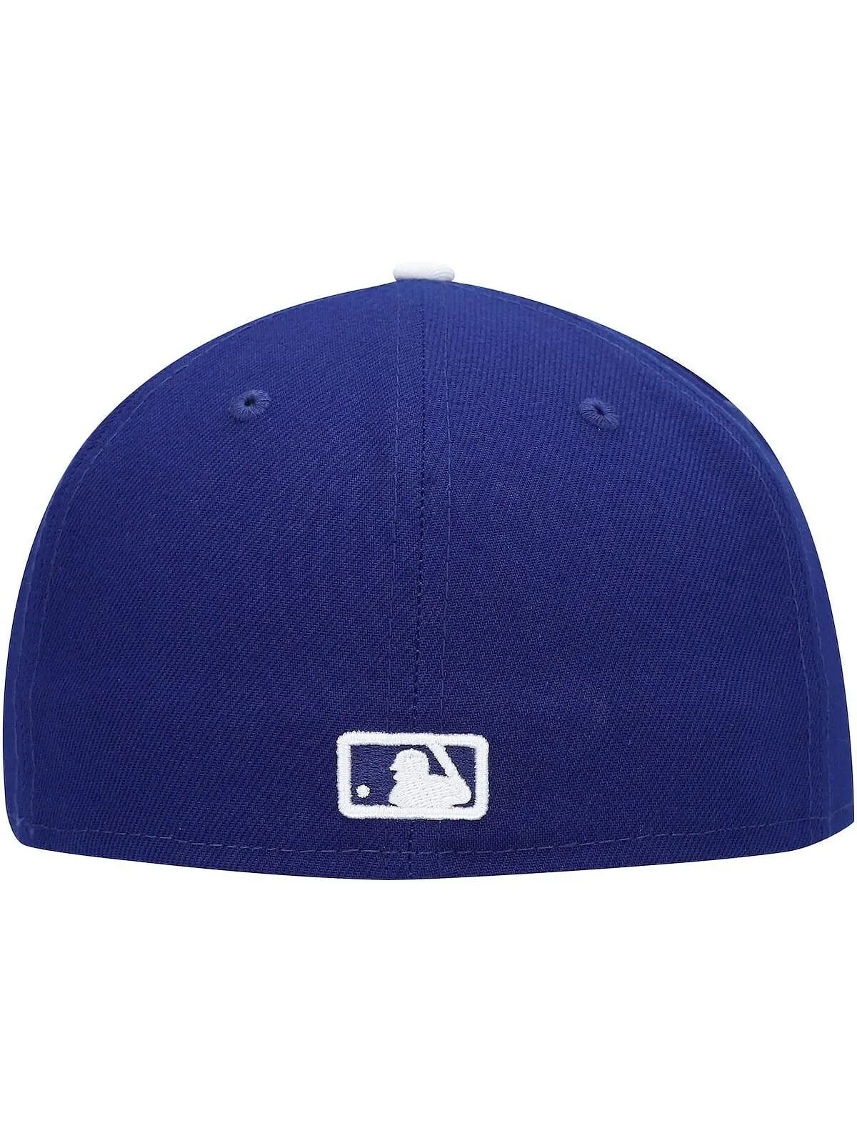 Мужская приталенная кепка Royal Los Angeles Dodgers белого цвета 59FIFTY New Era — изображение 4 из 4, королевский