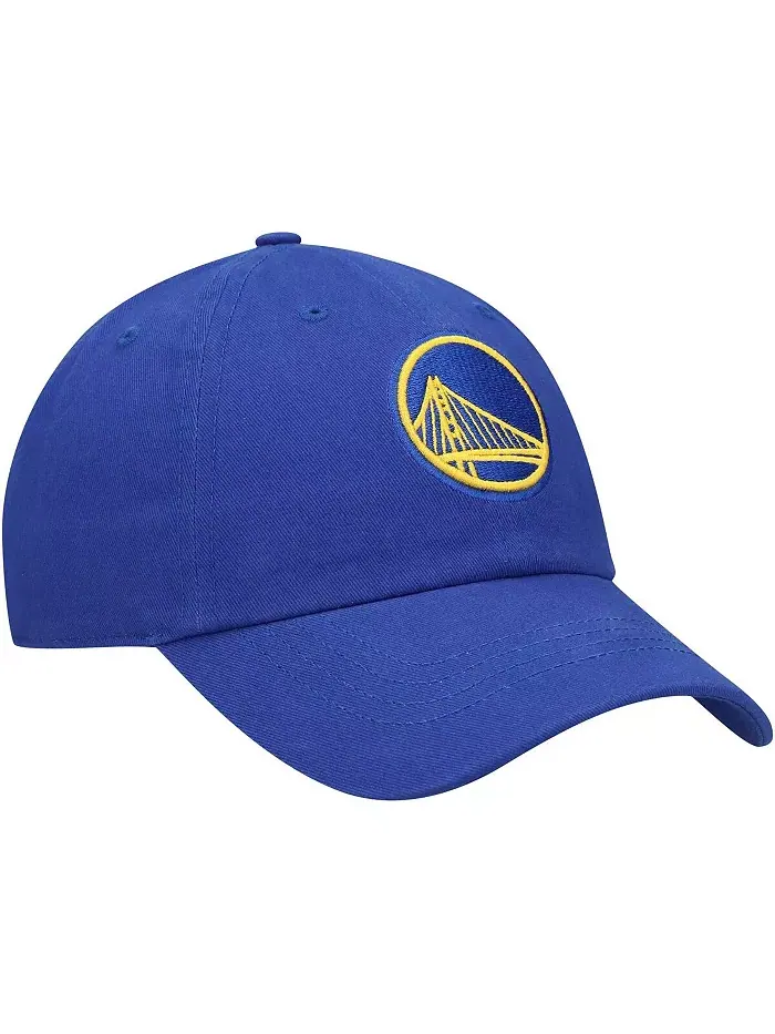 Женская регулируемая кепка Royal Golden State Warriors Miata Clean Up Logo '47 Brand — изображение 3 из 4