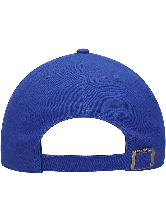 Женская регулируемая кепка Royal Golden State Warriors Miata Clean Up Logo '47 Brand — изображение 4 из 4