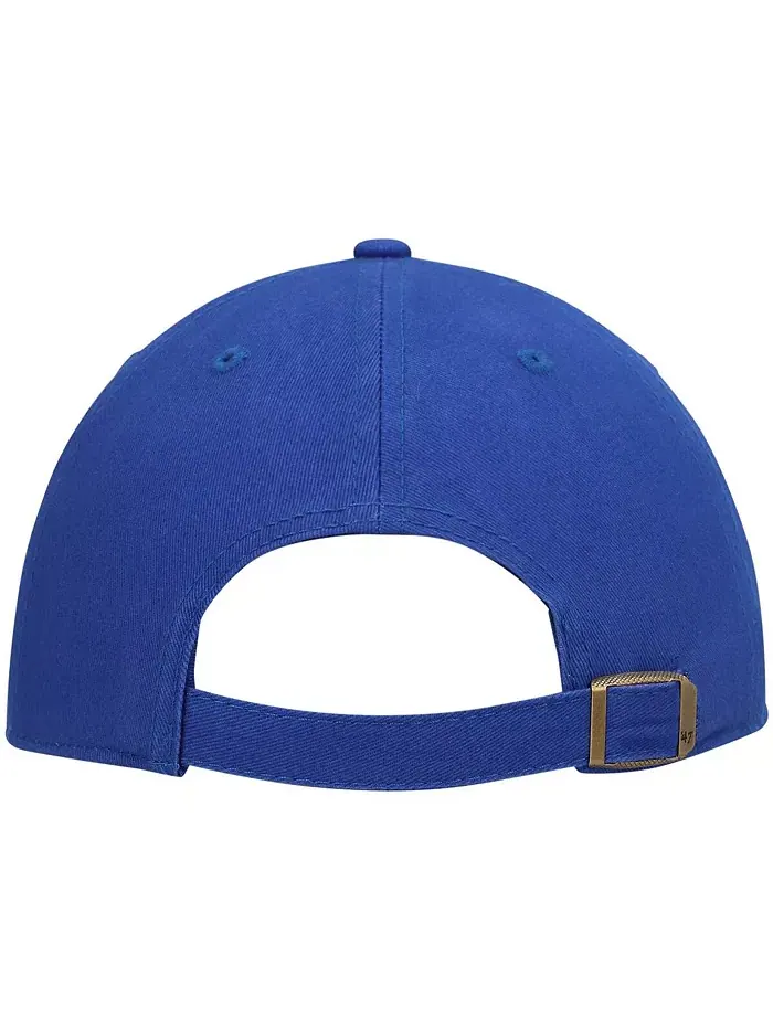 Женская синяя регулируемая кепка Dallas Mavericks Miata Clean Up Logo '47 Brand — изображение 3 из 4