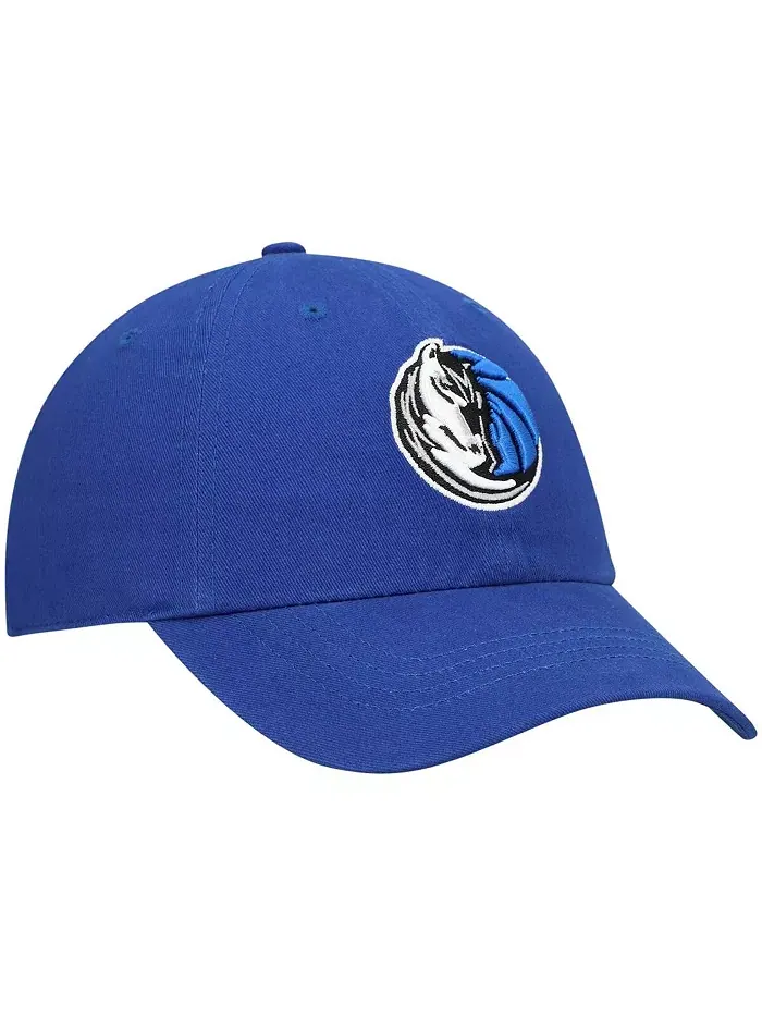 Женская синяя регулируемая кепка Dallas Mavericks Miata Clean Up Logo '47 Brand — изображение 4 из 4