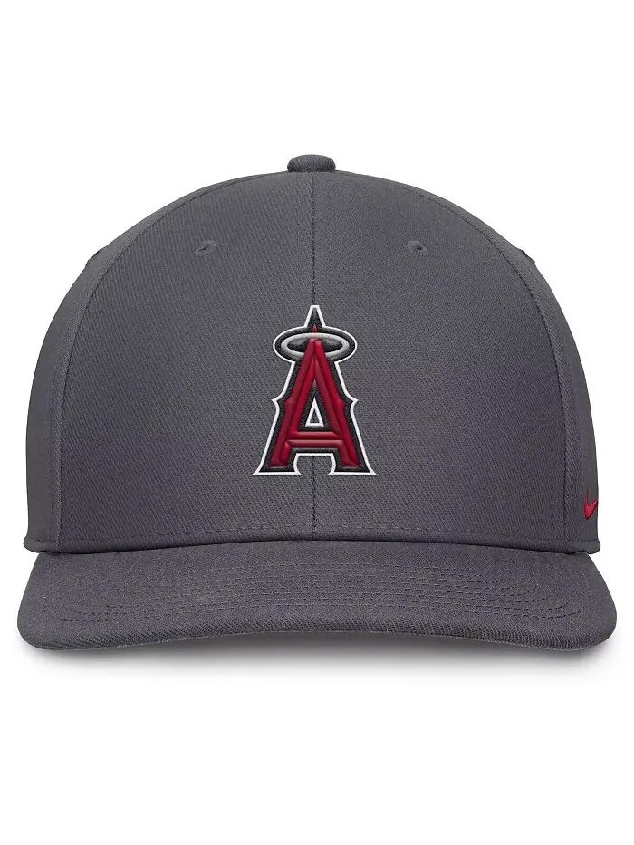 Мужская серая бейсболка Los Angeles Angels Pro Performance Snapback Nike — изображение 4 из 4