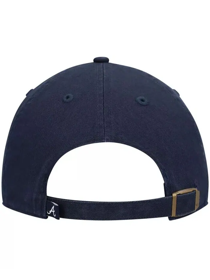 Мальчики темно-синий Atlanta Braves Team Logo Clean Up Регулируемая шапка '47 Brand — изображение 4 из 4