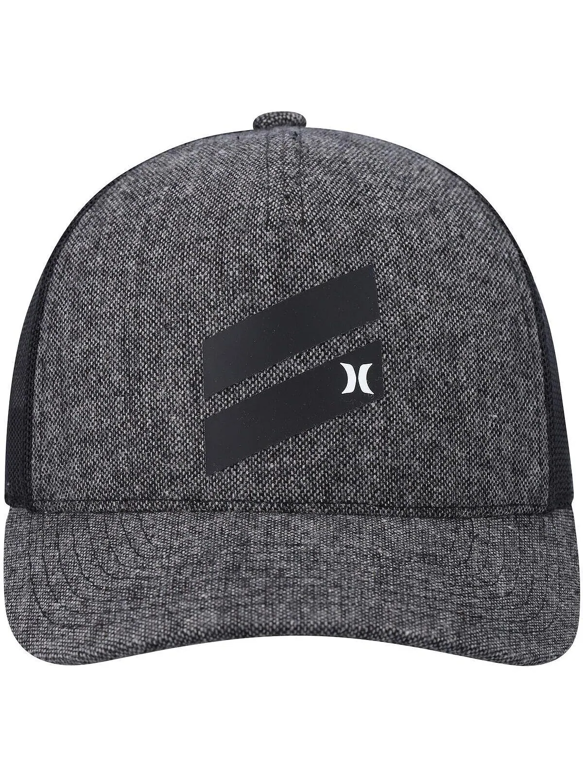 Мужская черная кепка Icon Slash Trucker Snapback с утепленным рисунком Hurley — изображение 2 из 2, черный