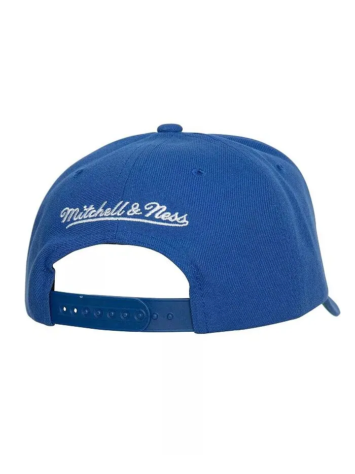 Мужская синяя кепка New York Rangers Team Ground Pro Adjustable Mitchell & Ness — изображение 3 из 3