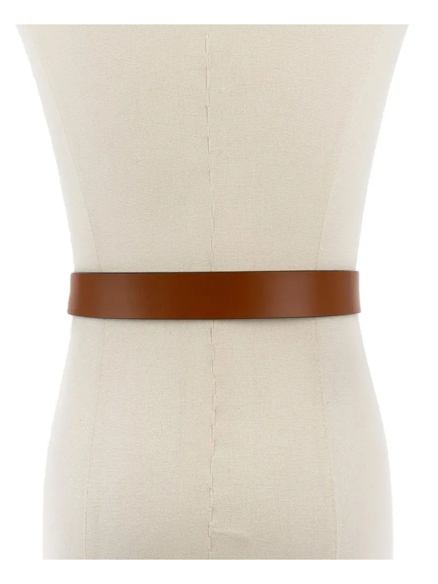 Женский кожаный пояс с пряжкой-скульптурой Molten Buckle and Loop Belt kate spade new york — изображение 5 из 5