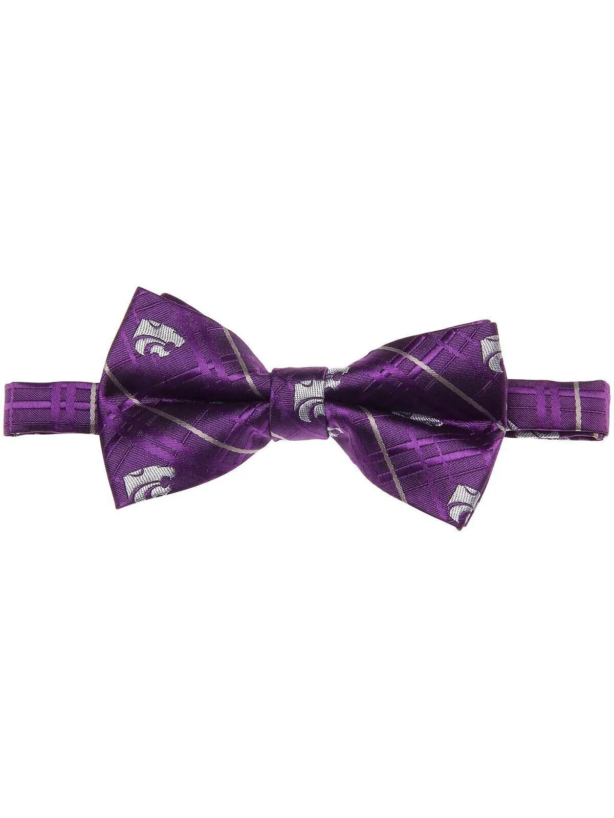 Мужской фиолетовый оксфордский галстук-бабочка Kansas State Wildcats Eagles Wings — изображение 1 из 2