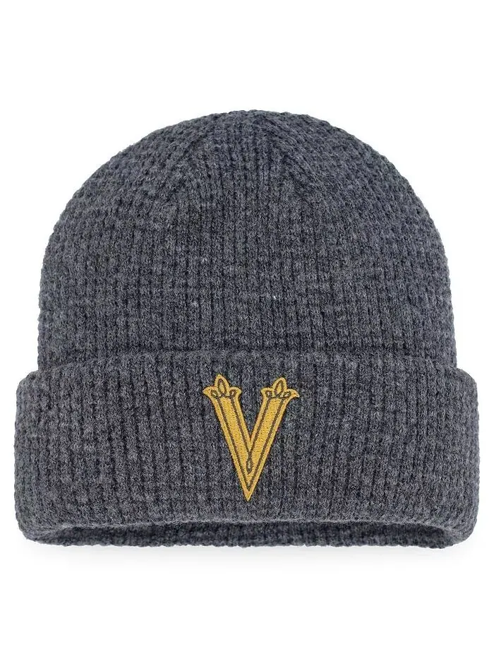Мужская шапка-манжета Vegas Golden Knights Charcoal 2024 NHL Winter Classic Fisherman Fanatics — изображение 1 из 2