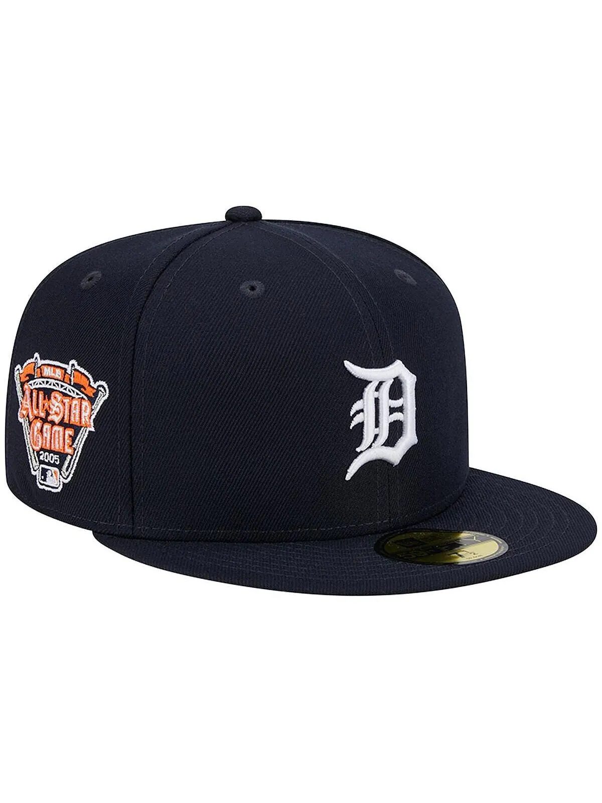 Мужская темно-синяя облегающая шляпа Detroit Tigers 2005 All Star Game Team цвета 59FIFTY New Era