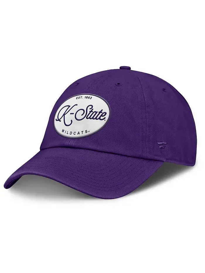 Женская фиолетовая кепка Kansas State Wildcats Candid Adjustable Fanatics — изображение 1 из 4