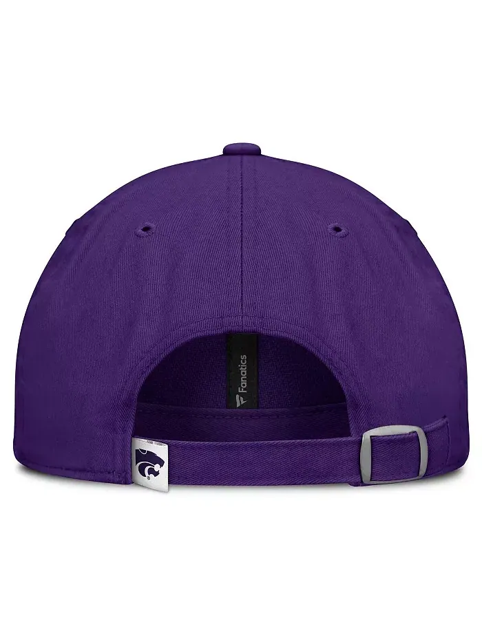 Женская фиолетовая кепка Kansas State Wildcats Candid Adjustable Fanatics — изображение 4 из 4