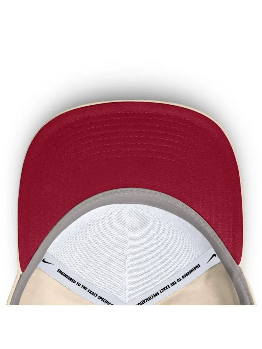 Кепка Nike Florida State Seminoles Legacy Vintage Rope Rise, Natural Garnet — изображение 5 из 5