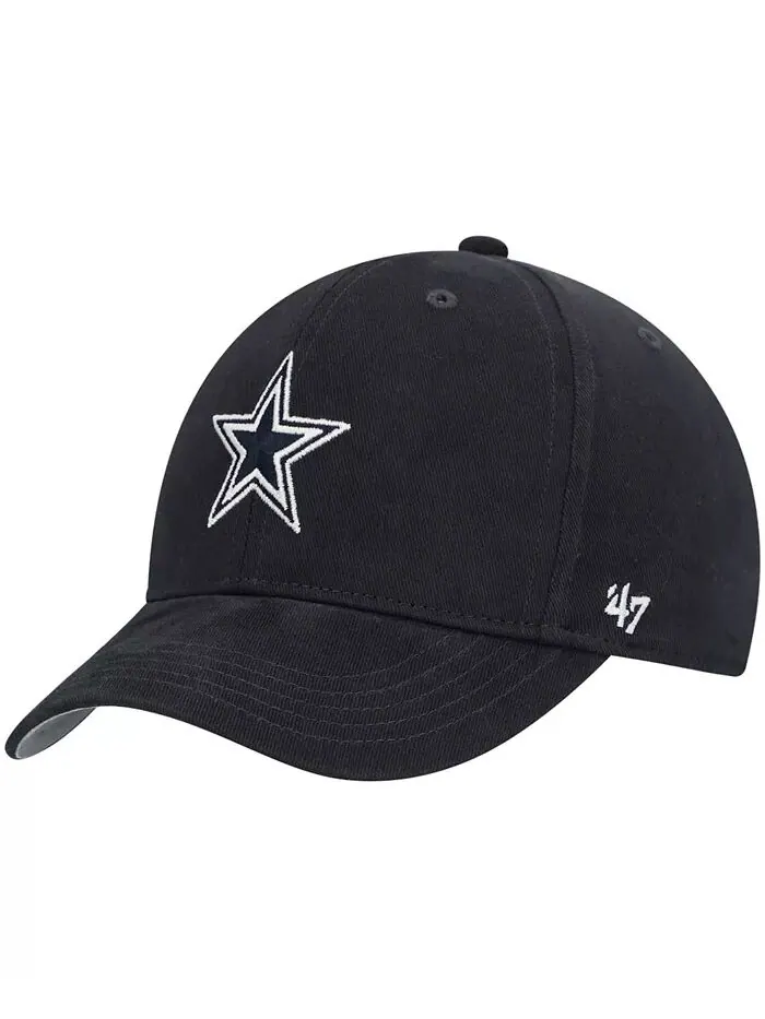 Детская темно-синяя кепка Dallas Cowboys Basic MVP с регулируемой головкой '47 Brand — изображение 1 из 4