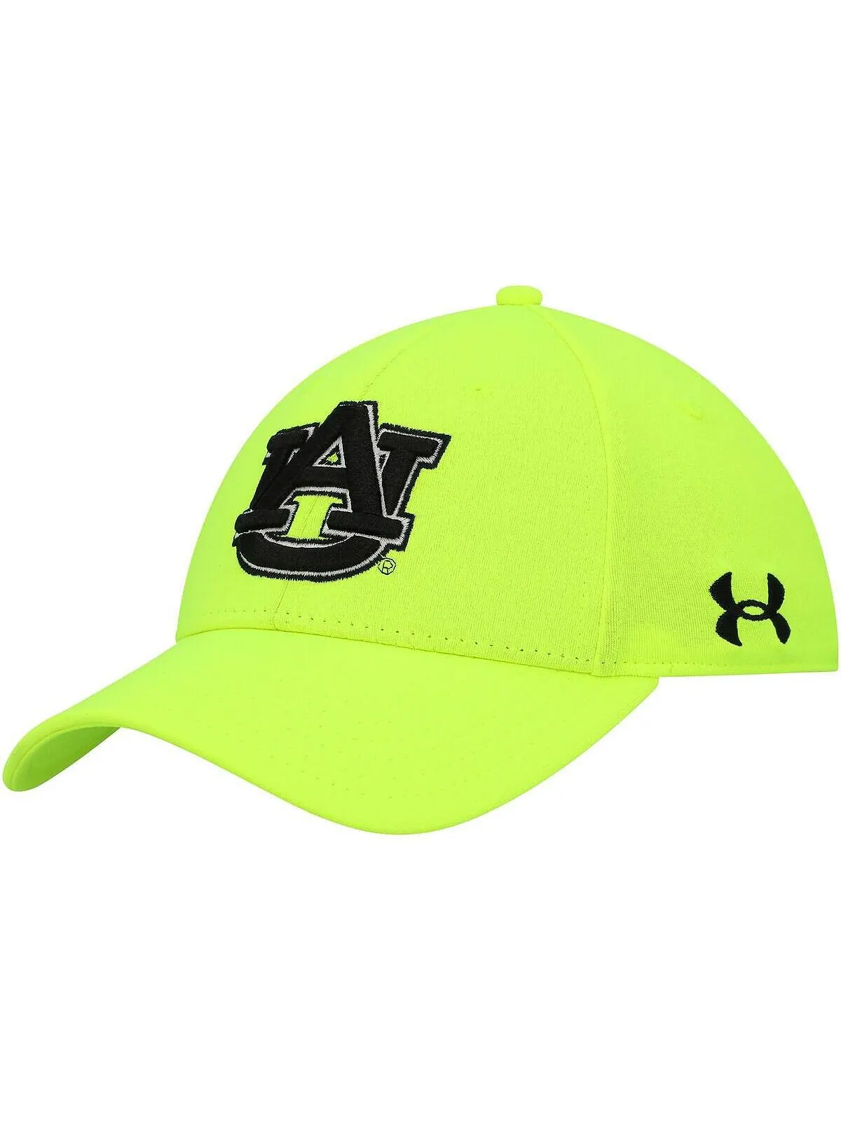 Мужская неоново-желтая каштановая шляпа Tigers Signal Call Performance Flex Hat Under Armour — изображение 1 из 1, желтый