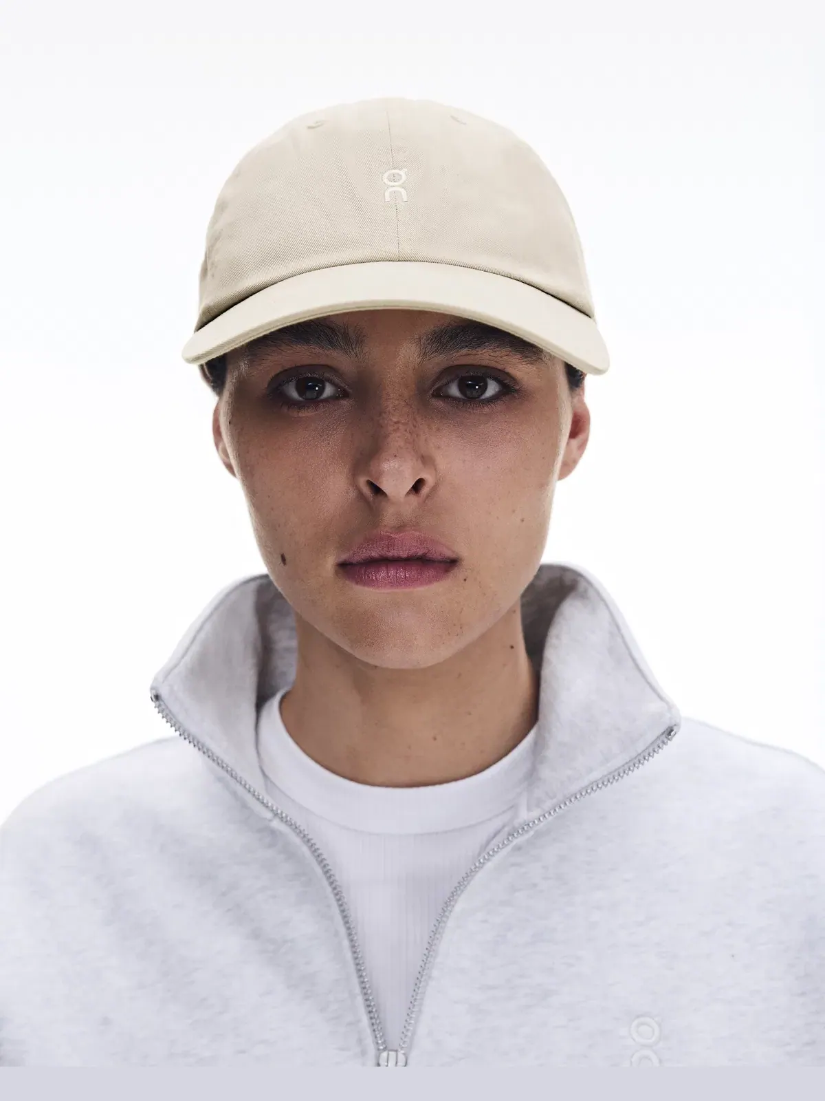 Кепка с вышитым логотипом All-Day Cap On — изображение 2 из 7, бежевый