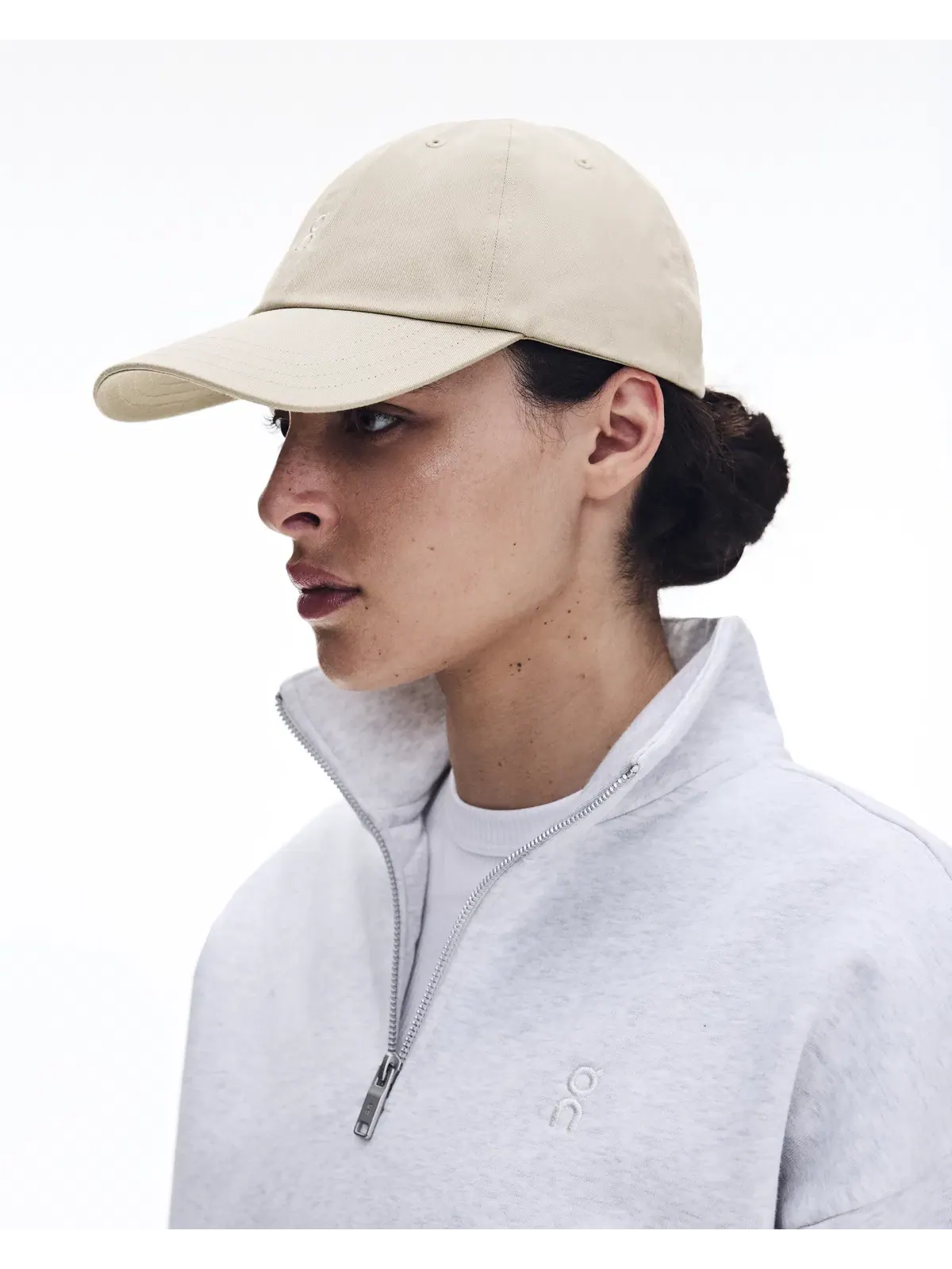Кепка с вышитым логотипом All-Day Cap On — изображение 3 из 7, бежевый