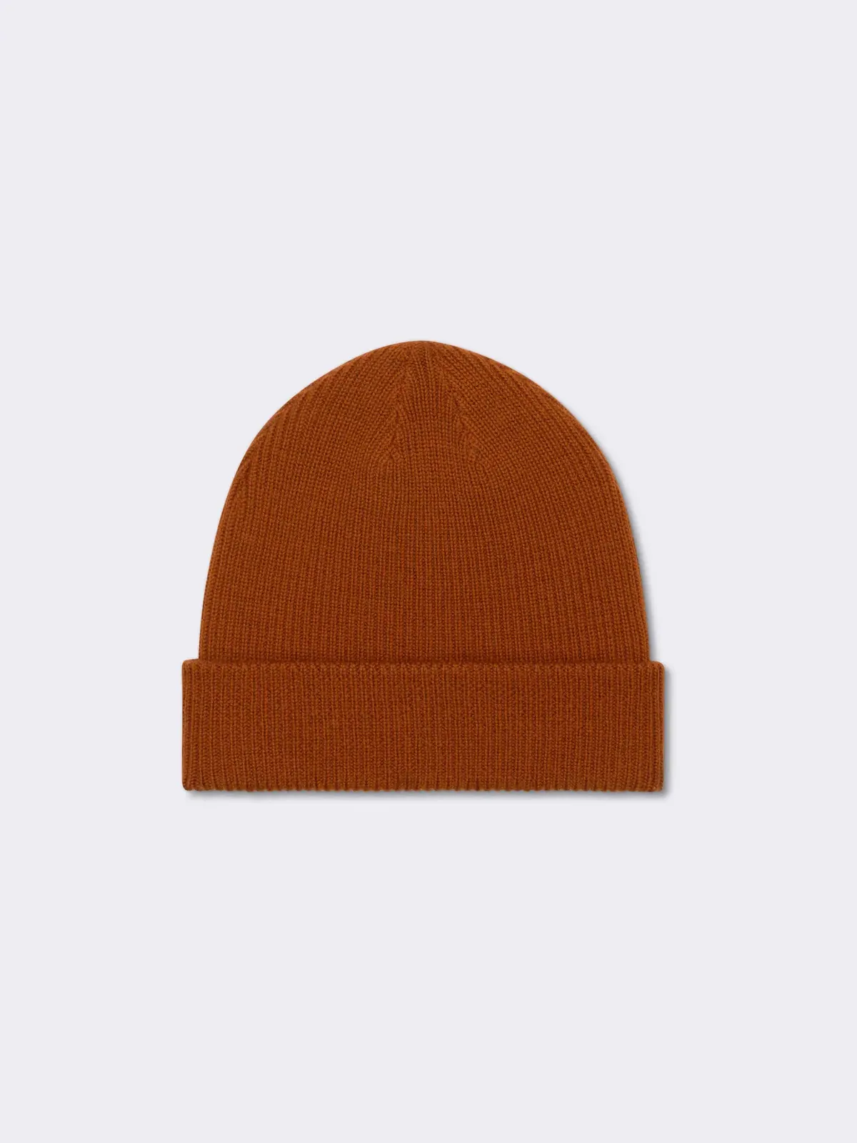 Детская шапка из шерсти мериноса с отворотом Merino Beanie Kids On — изображение 3 из 5, корица