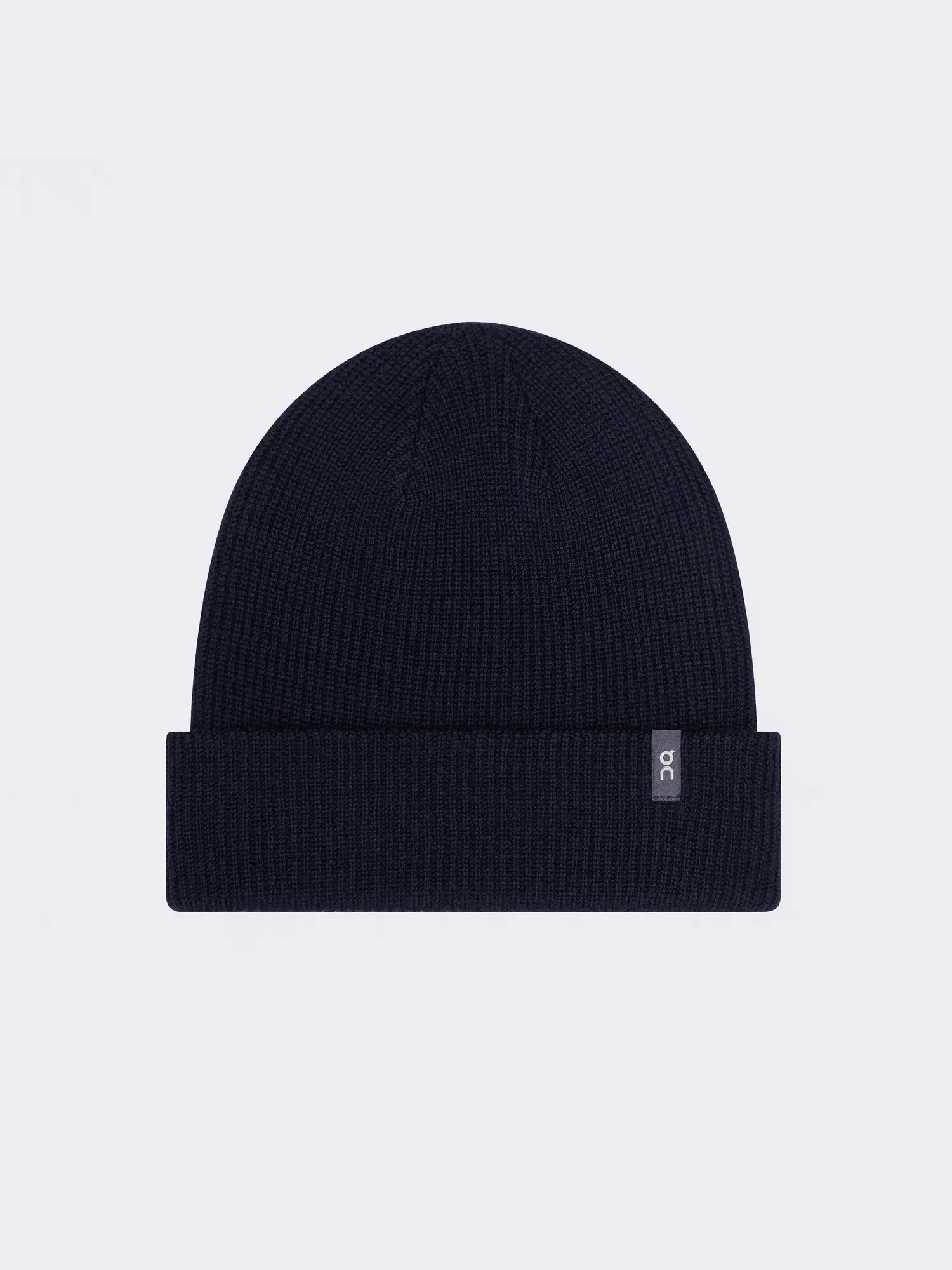Шапка бини из шерсти мериноса с отворотом Merino Beanie On — изображение 7 из 7, синий