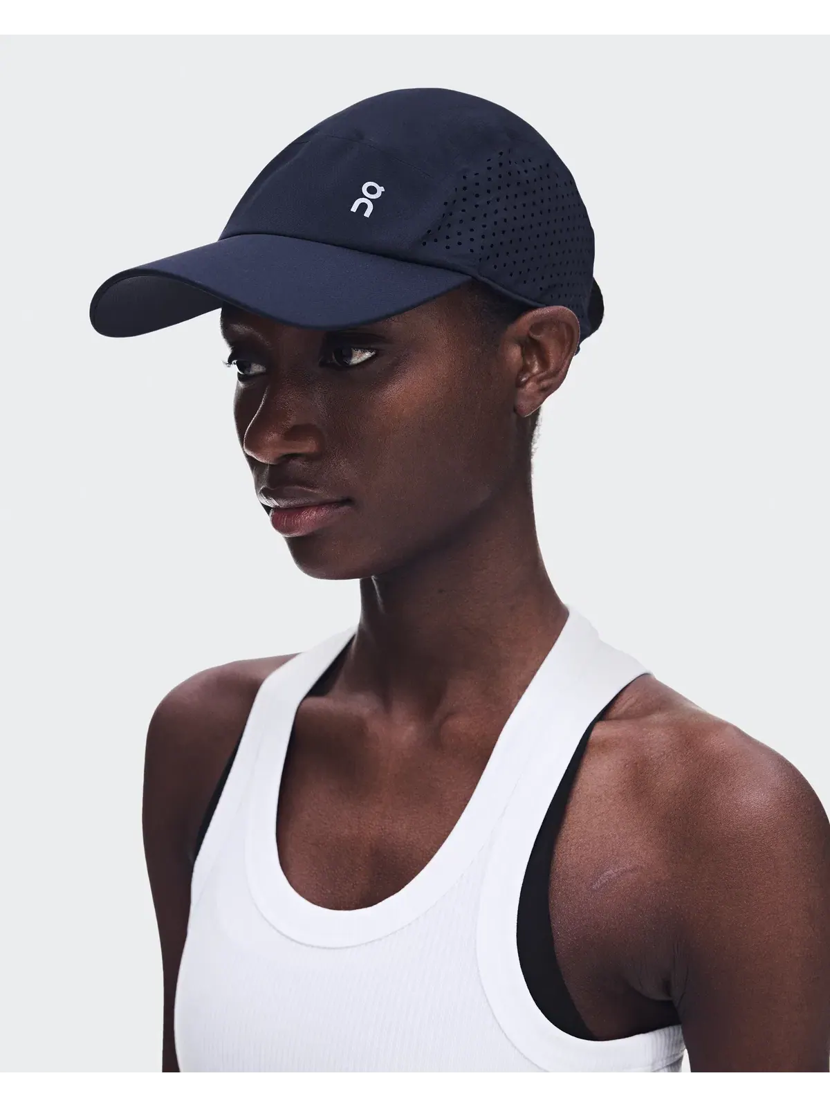 Бейсболка для бега легкая с перфорацией Lightweight Cap On — изображение 3 из 8, темно-синий