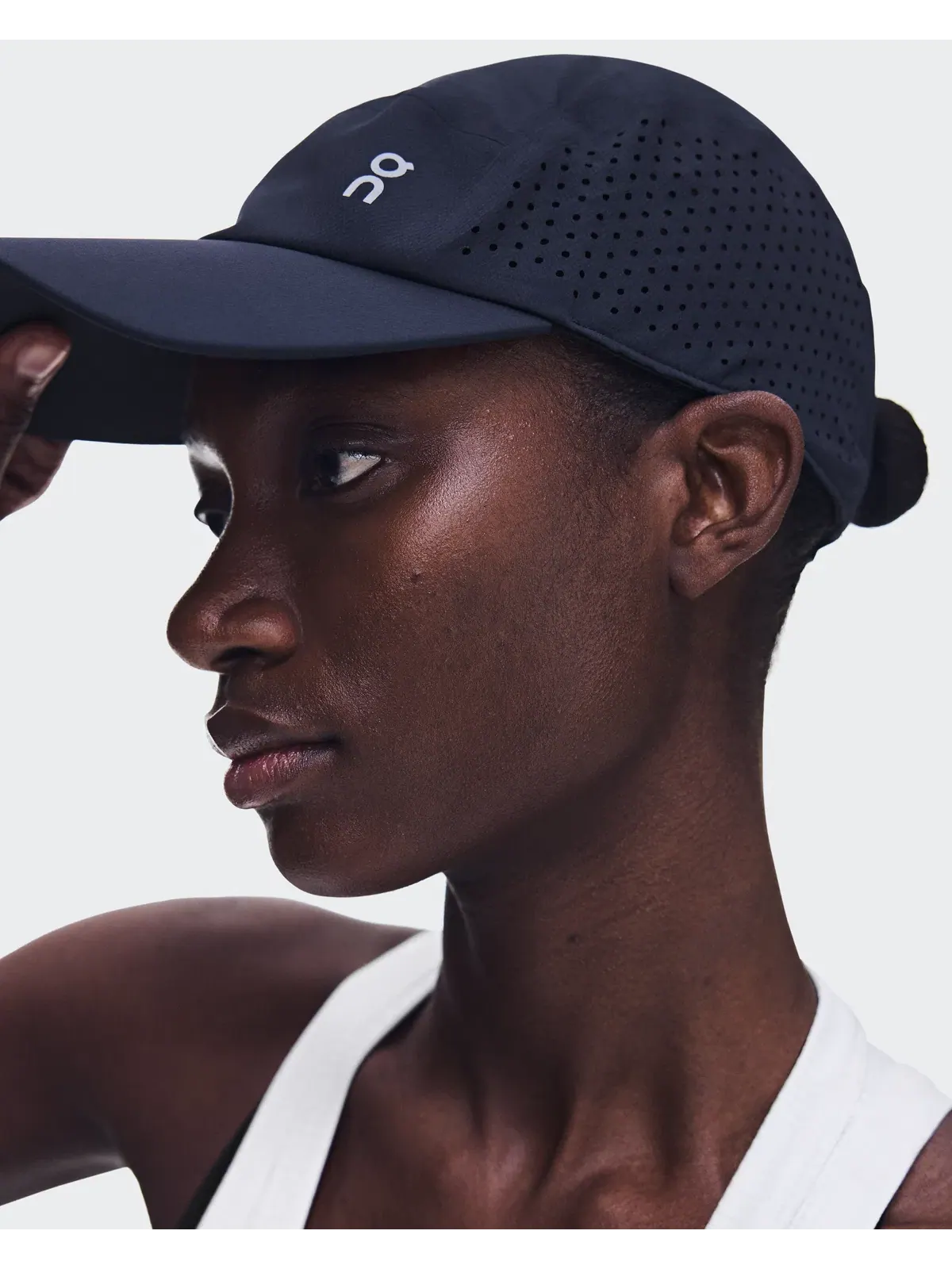 Бейсболка для бега легкая с перфорацией Lightweight Cap On — изображение 7 из 8, темно-синий