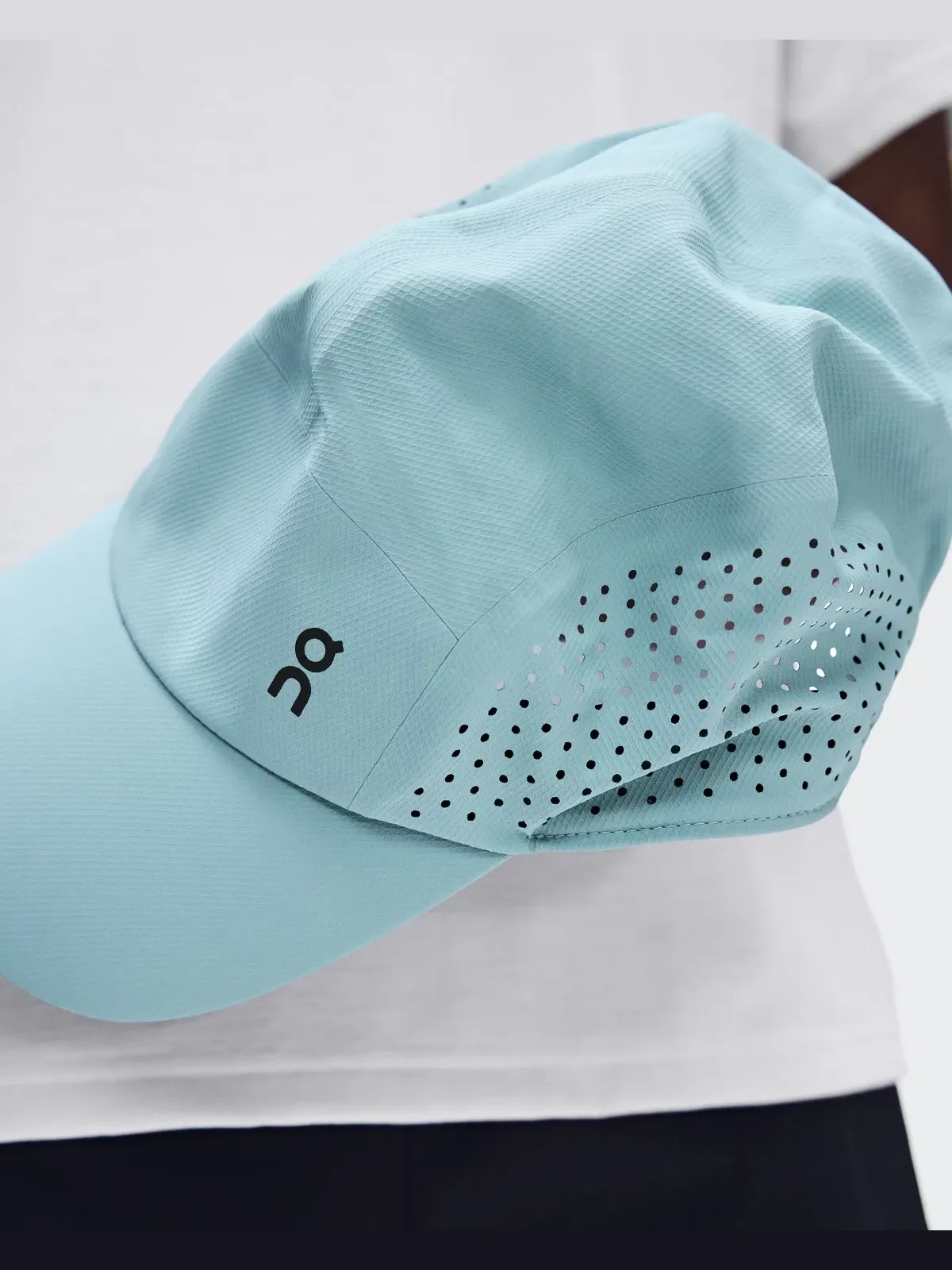 Бейсболка для бега с перфорацией Lightweight Cap On, Wash — изображение 6 из 7, светло-сероватый
